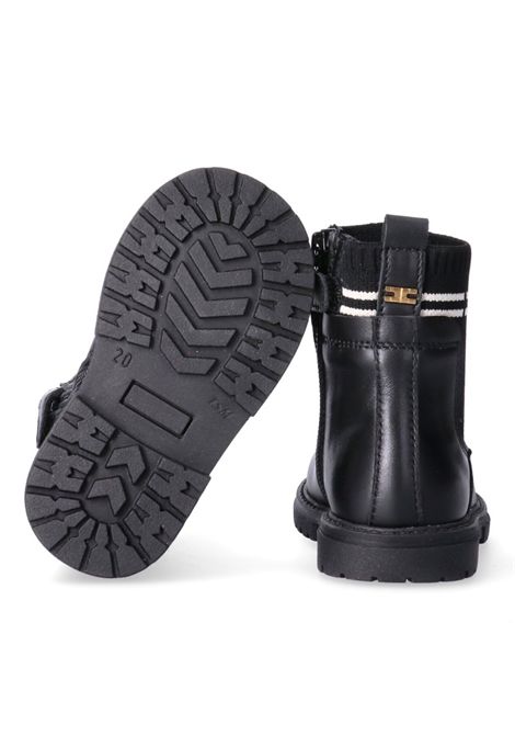 Stivaletti con logo ELISABETTA FRANCHI KIDS | F1A5 E0700 1316999